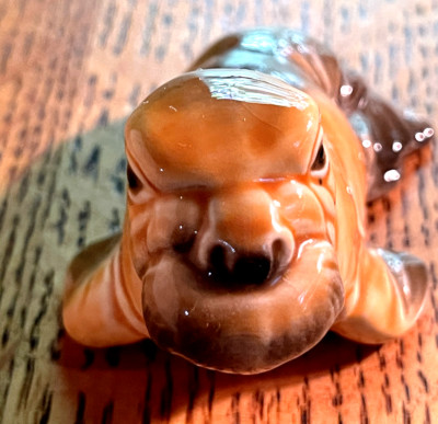 Vintage Goebel, WALRUS, Porcelain Figurine, #36 534