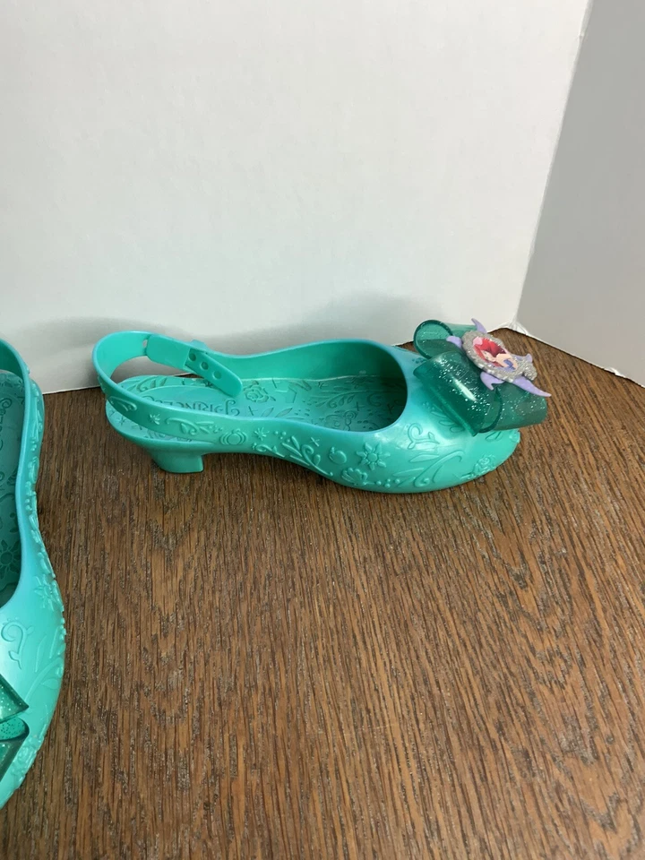 Disney Store The Little Mermaid Princess Ariel Costume Dress Up Play Shoes Girls - Image 4 of 4