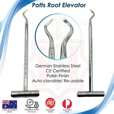 Dental Tooth Extraction Potts Root Elevator Oral Surgery Luxating Surgical