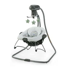 Graco Simple Sway 2-in-1 Baby Swing, Emersyn OPEN BOX