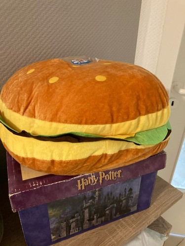 giant hamburger pillow