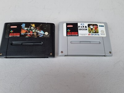 Restposten 2 Super Nintendo Spiele für Super Nintendo Konsole