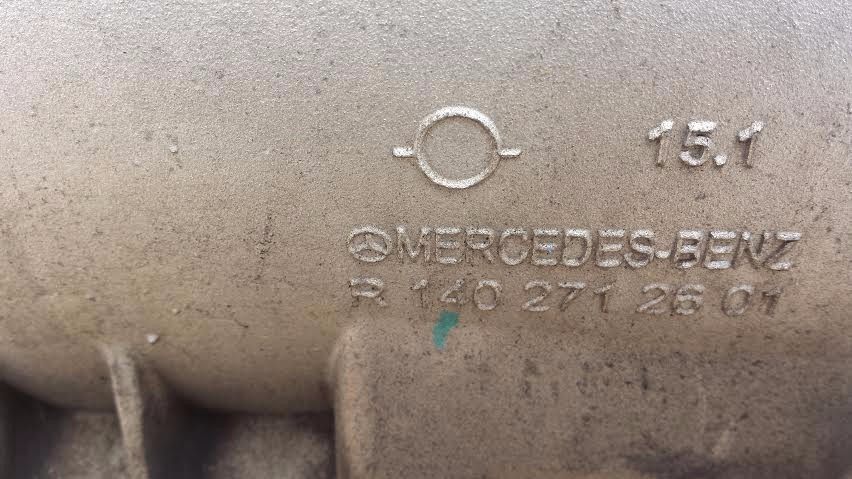 w220 MERCEDES-BENZ W220 S500 AUTOMATIC TRANSMISSION R1402712601