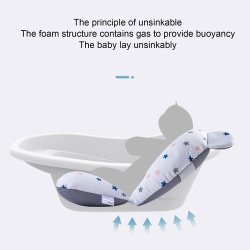 Baby Bath Cushion Floating Safe Foldable Adjustable Infant Bath Support &sw - Picture 8 of 24