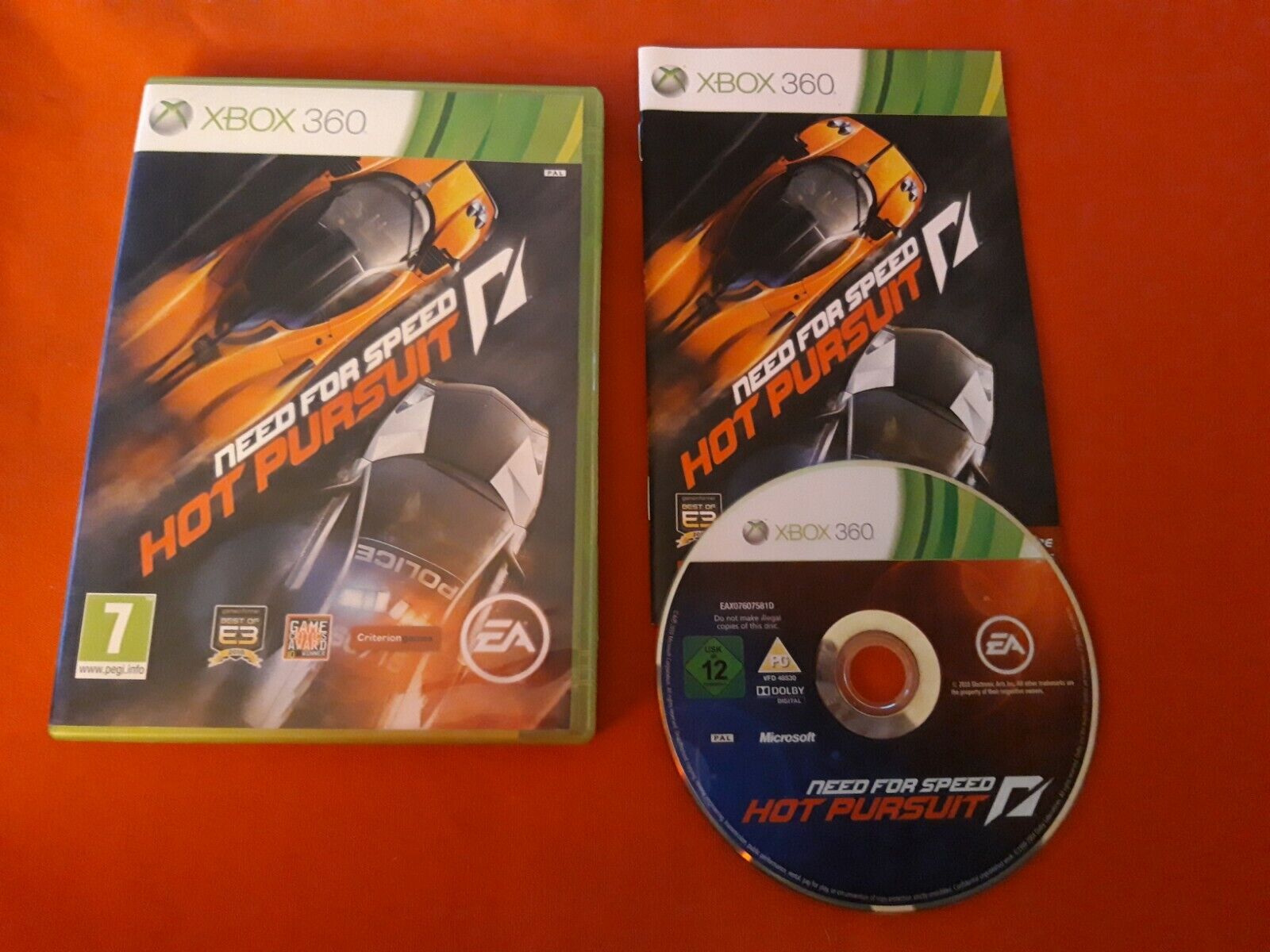 Need for Speed: Hot Pursuit, XBOX 360