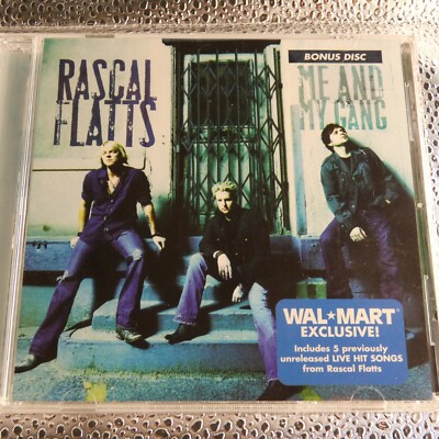 RASCAL FLATTS- Me And My Gang Walmart Exclusive Bonus CD Single | eBay