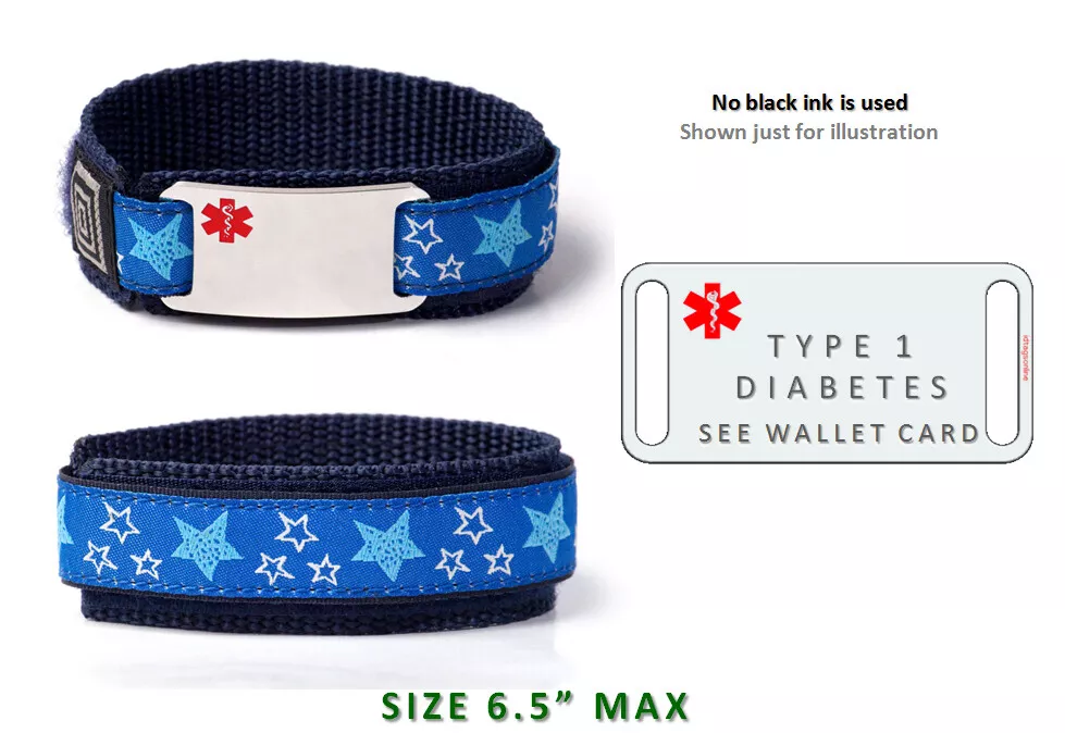 Plastic medical alert sale bracelet