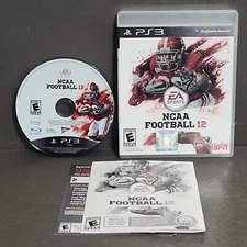 NCAA Football 12 PlayStation 3 PS3 Complete Refurbished