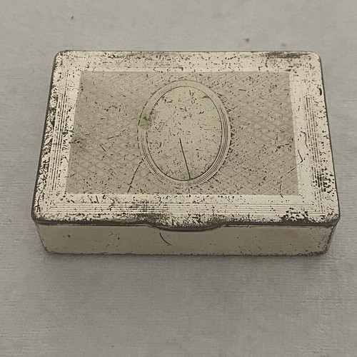 Wadsworth Trinket / Jewelry Box 925 Sterling Silver Floral Engraved Antique