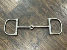 Metalab  D Ring Horse Snaffle Bit 5 1/2”