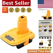 DM18D Battery Converter for De-Walt 20V Milwaukee 18V - Double Your Runtime