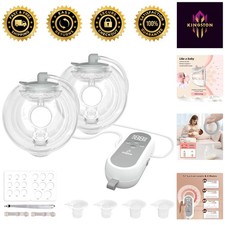 Intelligent Breast Pump - LED Display, Hands-Free, 3 Modes  9 Levels of Comfort