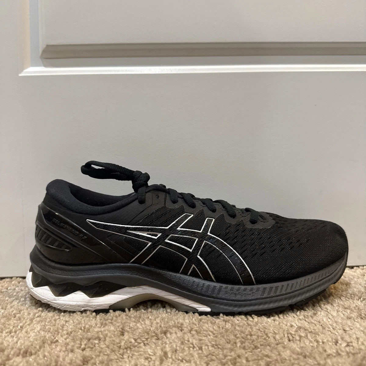 ASICS GEL-Kayano 27 Shoes Mens Size 13 Black Stability Running Sneakers 1011A767 ASICS Gel Kayano 27 Black | eBay main image 3