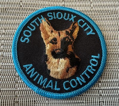 South Sioux City Nebraska Animal Control PATCH Colorful Embroidered Ephemera