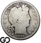 1892 Barber Half Dollar