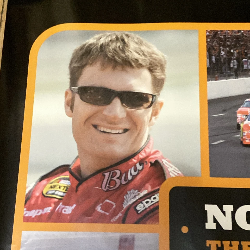 VINTAGE North Carolina The Heart Of Motorsports NASCAR Racing Poster NC 24x18” - Image 3 of 4