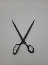 Vintage Wiss Inlaid 12" Upholstery Industrial Tailor Shears Scissors