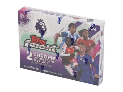 2026 TOPPS FINEST PREMIER LEAGUE EPL SOCCER HOBBY BOX | eBay