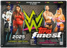 2025 Topps Finest WWE - Common 1-100 Base Pick Your Wrestler