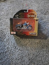Maisto 1952 Harley Davidson Motorcycle 1:18 Die-Cast NIB 2010