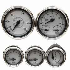Faria Boat Gauge Set | Newport Mercury Inboard Oversized (5PC)