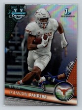 2023 Bowman University Chrome #158 Ja'Tavion Sanders Refractor