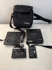 Sony D-11 Discman With Car Mount Plate CPM-200P Cassette Adapter CPA-2 JAPAN