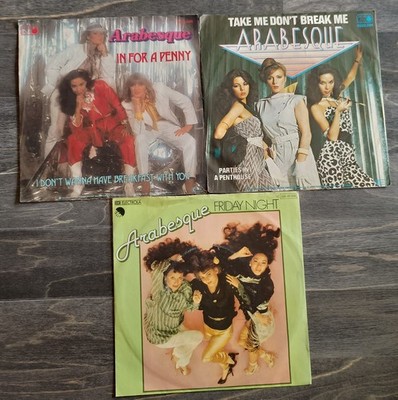 3 x Arabesque   - 7'' Single - Sammlung  - Vinyl