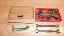 Alte M&auml;rklin Box Schraubenschl&uuml;ssel 1051 / 1081 Schrauben f&uuml;r Metalbaukasten