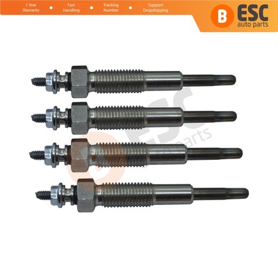 4 Stück Heizung Glühkerze 12 Volt MD197511,185366190 für Mitsubishi Mazda Suzuki