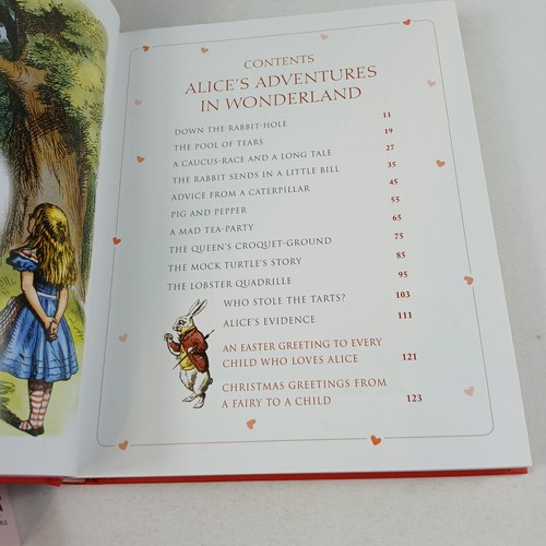 Alice's Adventures in Wonderland Lewis Carroll 2018 Hardcover Slipcase Arcturus - Picture 9 of 11