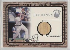 2001 Fleer Legacy Hit Kings Game-Used Bats Andruw Jones pd6
