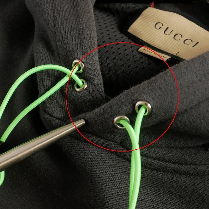 GUCCI Felpa con Cappuccio Zip Monogramma Logo Pullover Manica Lunga Xs Nero 752154 Domestic Reg