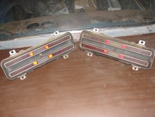 1967-1968 Pontiac Firebird Factory Original Tail Light Assemblies Pair GM OEM