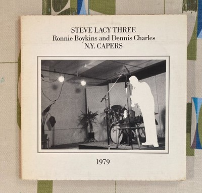 Steve Lacy Three 2 LP N.Y. Capers Free Jazz Hat Hut VG+/M-