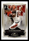 2008 DONRUSS CLASSICS T.J. HOUSHMANDZADEH 21 TIMELESS TRIBUTES GOLD /50 BENGALS