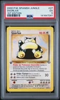 2000 Pokemon Jungle SPANISH Snorlax #27 Non Holo PSA 5 EX 1st edition POP 1 WOTC