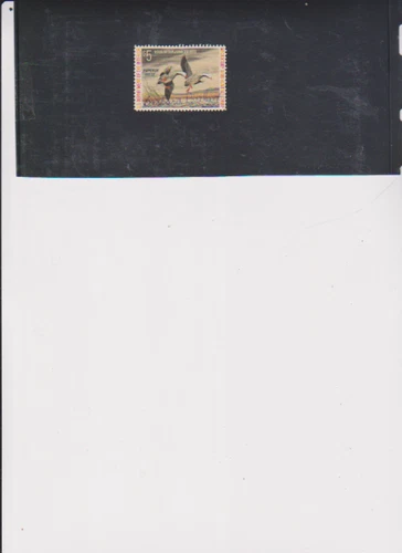 U.S. Stamp Scott #RW39 $5 Emperor Geese  Duck Hunting.