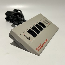 Nintendo NES Four Score Controller Multiplayer 4 Adapter Model NES-034A Tested