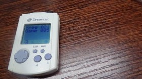 Sega Dreamcast VMU Visual Memory Unit HKT-7000 Memory lot of 2 tested, working