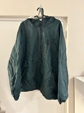 Vintage 90s Windbreaker Lined Hooded Zip Pocket Unisex Large Jacket