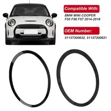 Pacs Anello Fanale Compatibile con Mini Cooper F55 F56 F57 2014–2018 Fanali - Miniatura 2