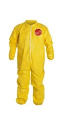 DuPont Tychem 2000 QC125SYL4X001200 Disposable Chemical Resistant Coverall