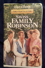 Walt Disney Family Film Collection Swiss Family Robinson VHS John Mills