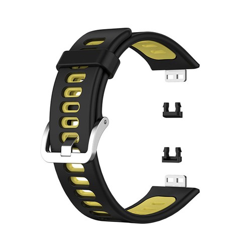 One-piece Silicone Watch Strap Part for Huawei Watch Fit Special Edition (B39) - Picture 20 of 25