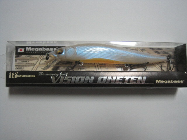Megabass.ito.VISION.ワンテン+1sw.✖12 Megabass Ito Silent Vision Oneten 110 Jerkbait — Discount Tackle