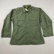 VTG Propper Military BDU Jacket Mens Medium Green Button 2 Pockets Deadstock NWT