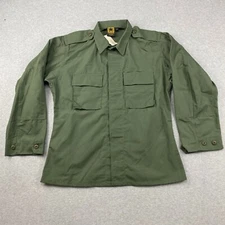 VTG Propper Military BDU Jacket Mens Medium Green Button 2 Pockets Deadstock NWT