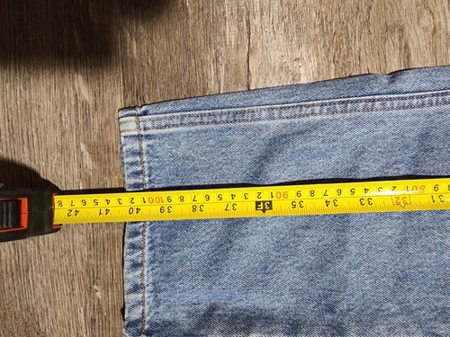 Vintage LEVIS 505 Acid / Med Wash Blue Jeans MEN'S 31x30 Made in Columbia 1994 - Picture 8 of 10