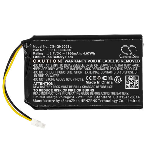 Batería para Garmin 361-00056-00 Drive 51LMT DriveSmart 5 LMT Nuvi 30 50LM 55LMT - Imagen 3 de 6